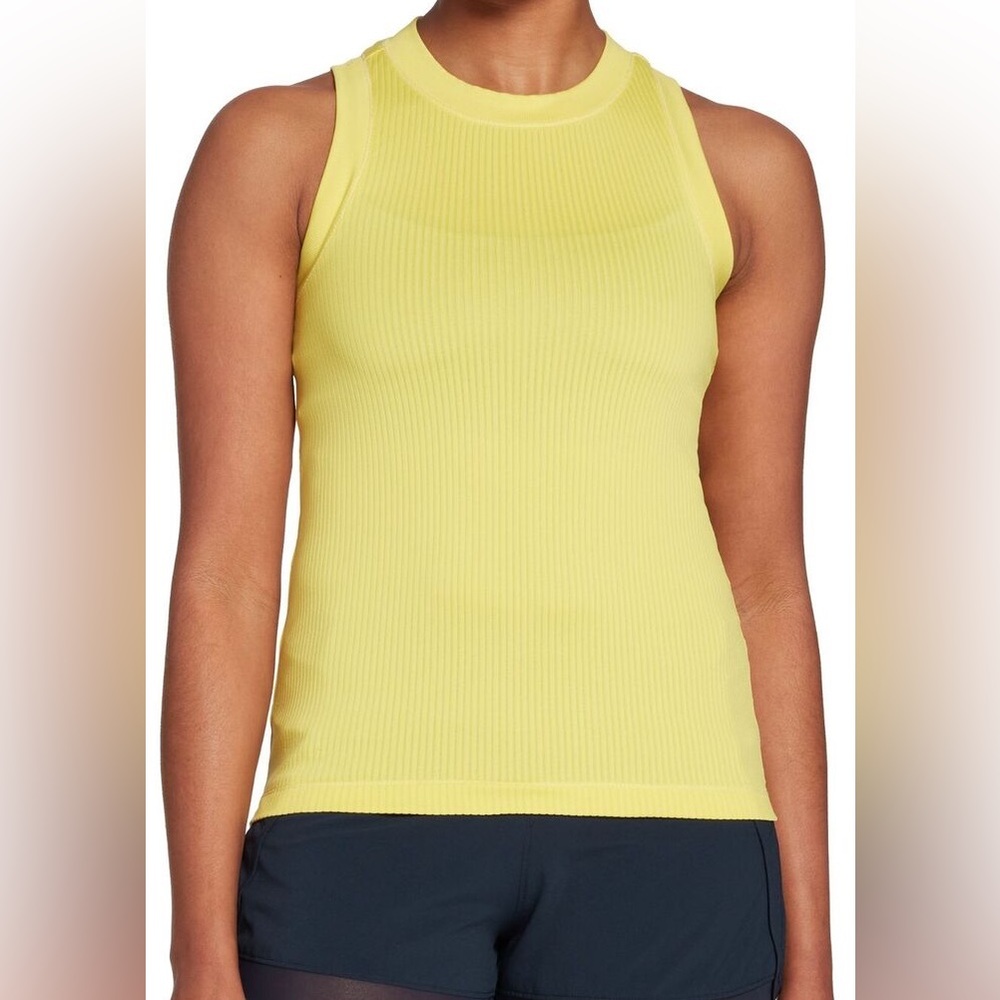 CALIA BY CARRIE UNDERWOOD HIGH NECK RIBBED TANK